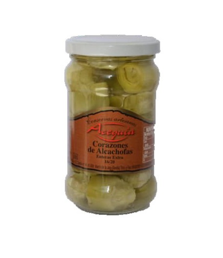 Exquisitos corazones de alcachofa