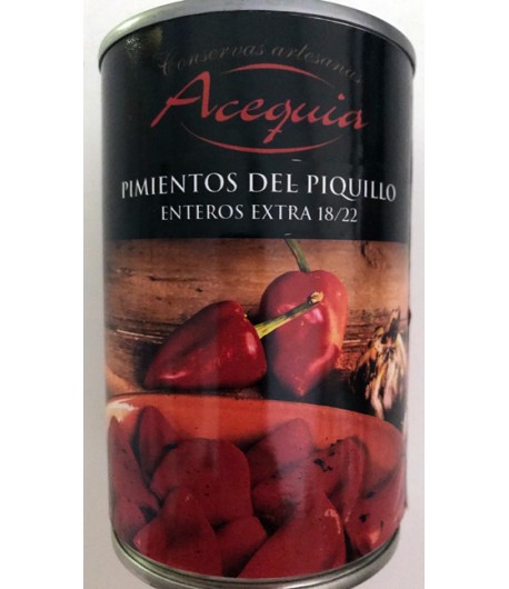PIMIENTO PIQUILLO ACEQUIA 18/22 500 GR PIMIENTO PIQUILLO ACEQUIA 18/22 500 GR